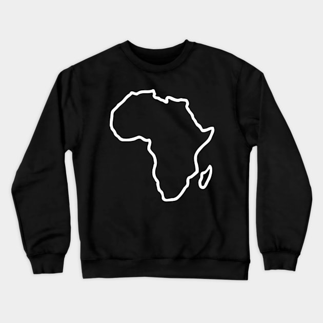 Africa Crewneck Sweatshirt by Designzz